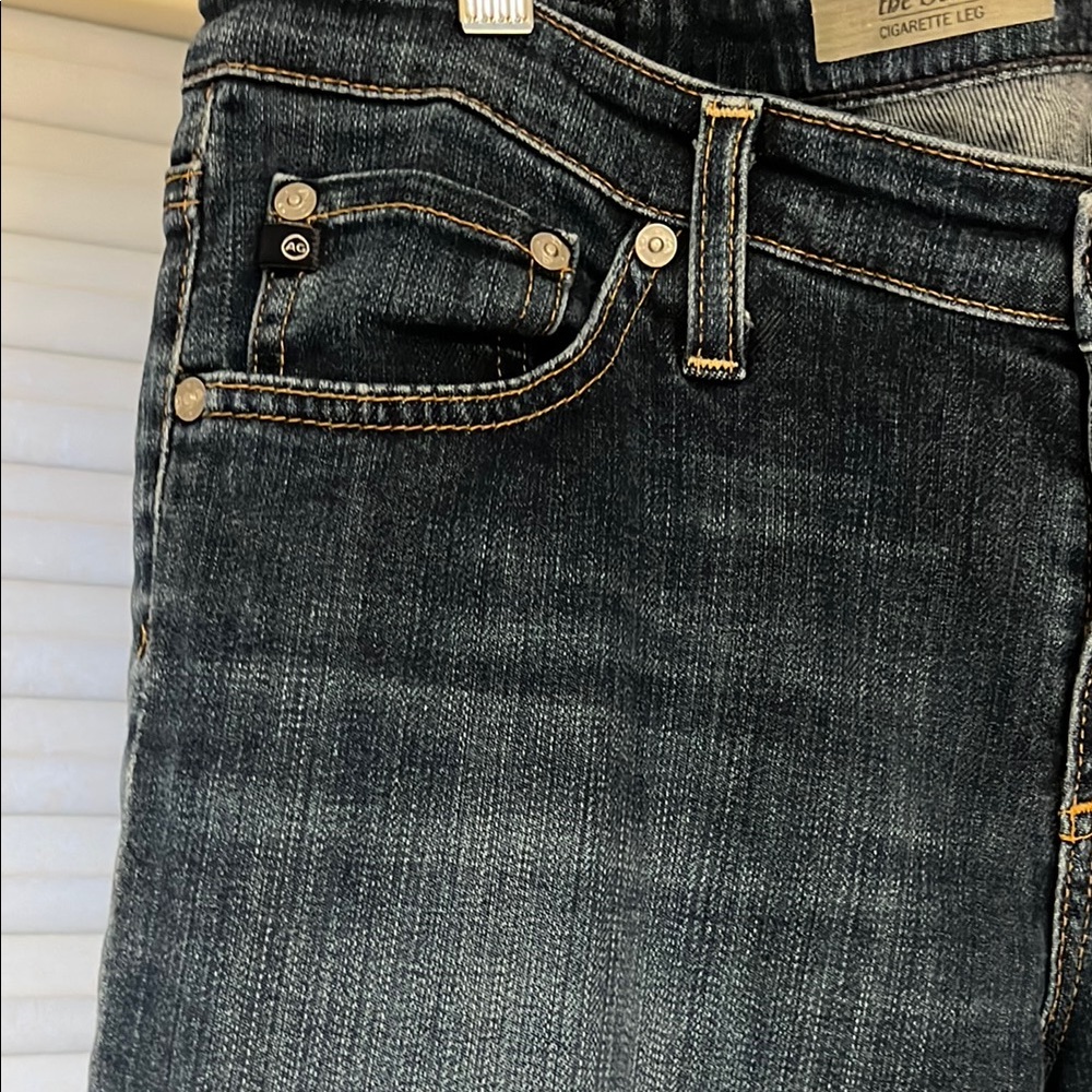AG Adriano Goldschmied The Stilt Cigarette Leg Skinny Jeans 👖Denim - Picture 3 of 12